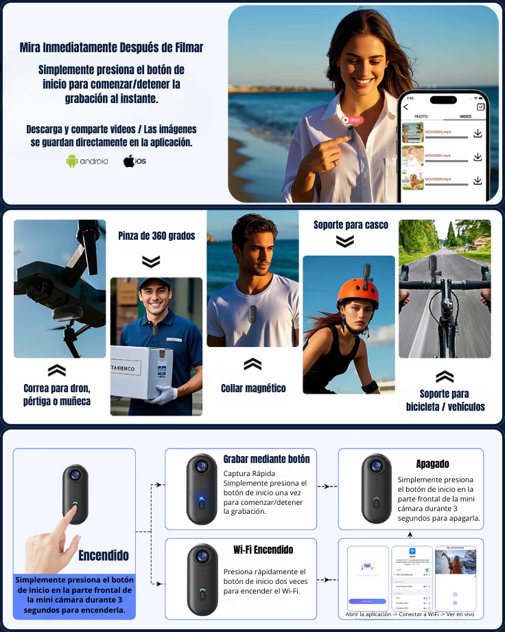 MYPOV MiniPulse 4K - Tu Aliada Compacta de Aventuras